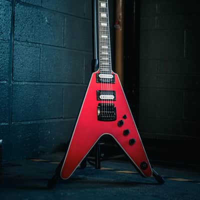 Dean V Select 24 Kahler - Metallic Red Satin image 1