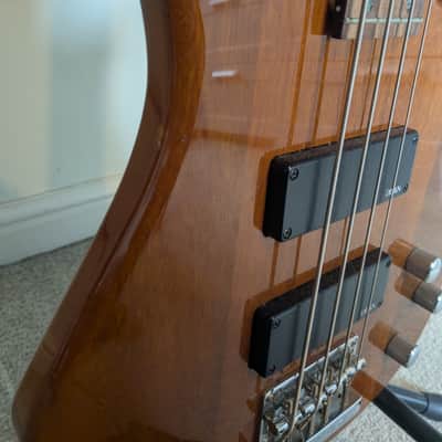 Dean Edge 1 4-String Bass Guitar 2010s - Trans Amber image 14