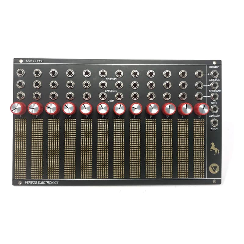 Verbos Electronics Mini Horse Eurorack Touch Controller Module (B-stock) image 1