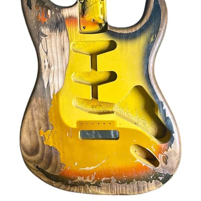 SRV Stratocaster Body Aged Nitro Relic Stevie Ray Vaughan Number One Fits Fender MJT Nash image 22
