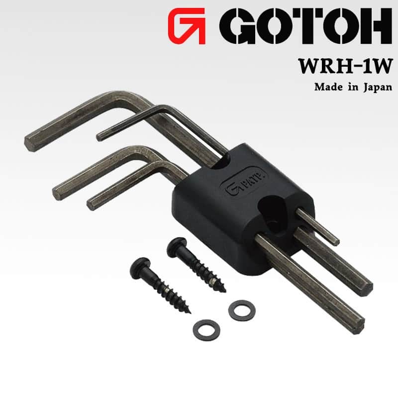 Gotoh WRH-1W Headstock Wrench Holder with 4 Hex Wrenches (WRH-1W) image 1