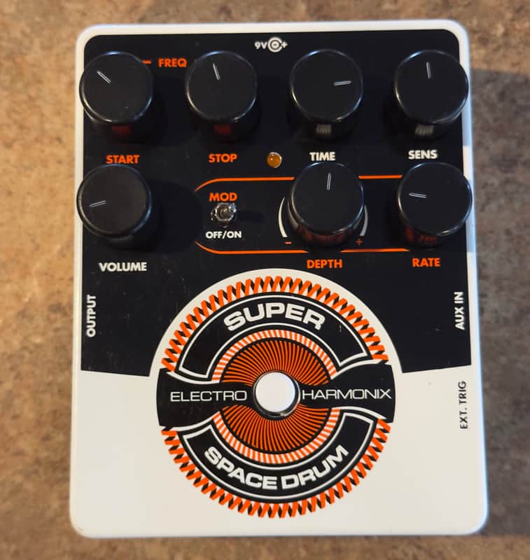 Electro-Harmonix Super Space Drum Analog Drum Synth 2016 - Present - Black / Orange / White image 1