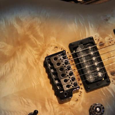 PRS Limited Edition SE "Exotic" Custom 24-08 Popular Burl Lake Blue Midnight Burst image 3