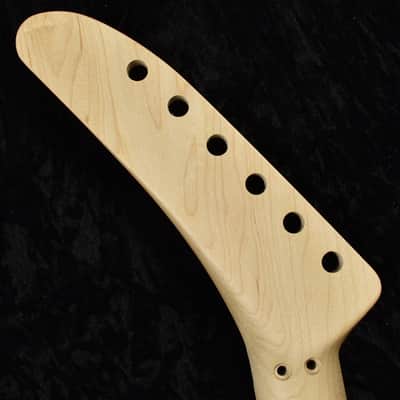 Musikraft - Replacement Banana Guitar Neck - Rock Maple - 1-11/16" Nut Width image 2