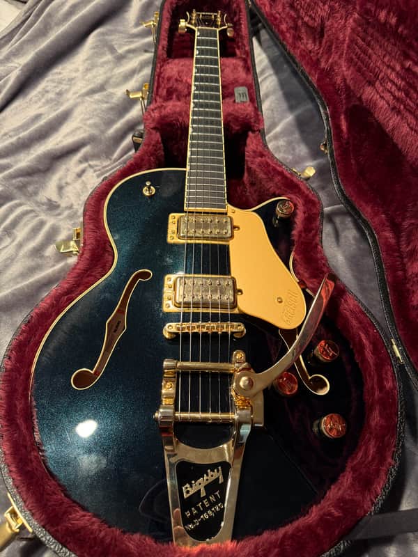 Gretsch Broadkaster Jr. LX Center Block with Bigsby 2025 - Present - Midnight Sapphire image 1