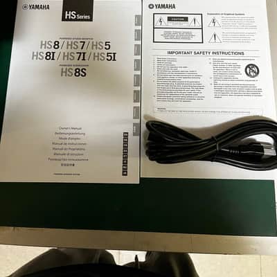Immagine Yamaha HS8S Powered Subwoofer - Black - 7