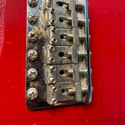 2017 Fender Japan Traditional 60'S Stratocaster - Torino Red Finish - Made in Japan - Pro Set Up! w Perfect Frets/Action/Intonation image 17