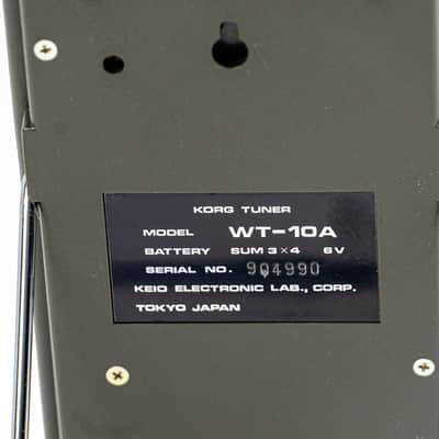 Korg WT-10A – Vintage Needle Tuner with Case, Box, Manual - Legendary Accuracy, Fluid Response image 8