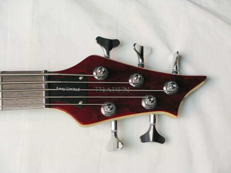 Traben Array Limited 5-string BASS guitar RED- NEW - Spalt | Reverb