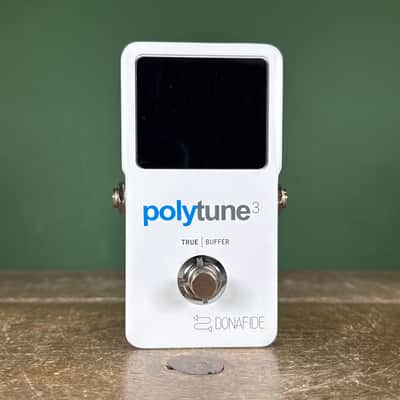 TC Electronic Polytune 3 Polyphonic Tuner Pedal 2017 - Present - White image 2