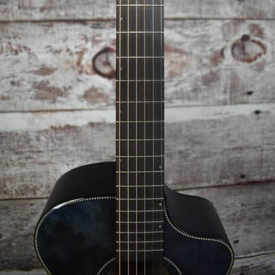 Breedlove Oregon Companion Stormy Night CE - Figured Myrtlewood 2023 - Stormy Night USA image 3