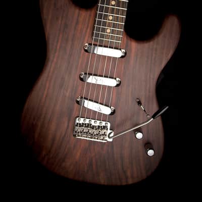 Custom Made Stratocaster - Extremely EXOTIC Rosewood Body w/Goncalo Alves & Macassar Ebony Neck image 1