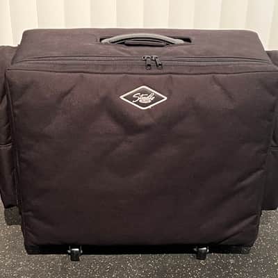 Studio Slips Gig Bag for Mesa Boogie Triple Crown TC-50 Combo OR Badlander 50 Combo Amp - Black - with pockets for nano+ pedalboards, amp footswitch, cables and more! image 8