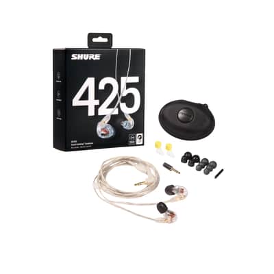 Shure SE425 Sound Isolating Earphones 2010s Clear image 1