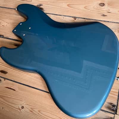 Fender Player Jazz Bass Guitar Body 2019 Mexico Mexican MIM Lake Placid Blue Alder image 16