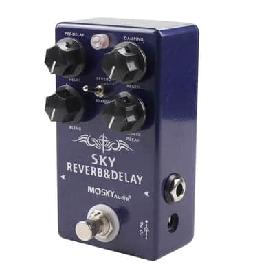 Mosky Audio Digital Delay & Reverb Guitar Effect Pedal 1300ms Delay (Price includes the import duty for US buyer) image 4
