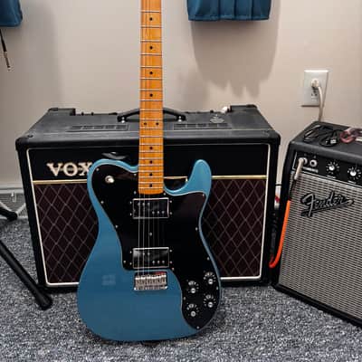 Fender Vintera '70s Telecaster Deluxe 2020 - 2023 - Lake Placid Blue image 2