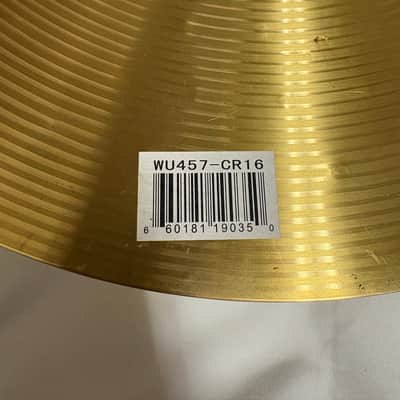 Used 16" 457 Wuhan WU457-CR16 Crash Cymbal - As Is - Local Pickup Only image 3