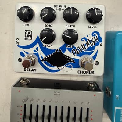 Caline Devilfish Chorus Delay Gokko Paradise Sonicake Tone Group Pedal Lot Of 3 image 2