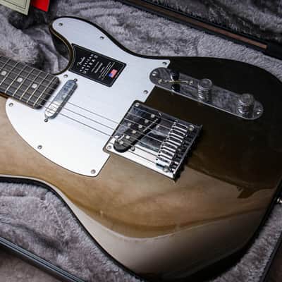 FENDER USA American Ultra II Telecaster "Texas Tea + Ebony" (2024) image 2