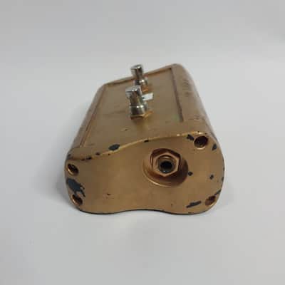Gold Painted Fender 2-Button Footswitch with 1/4" Jack image 8