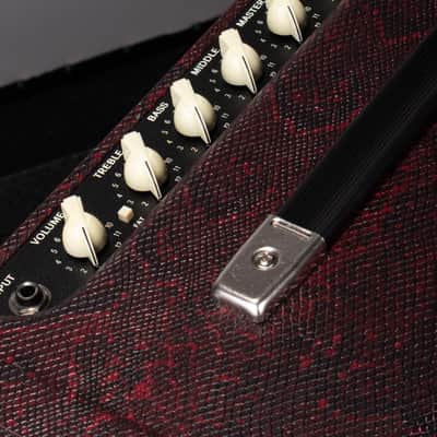 Fender FSR Blues Junior IV Tube Combo Amp - Red Snakeskin, 15W with Footswitch image 6