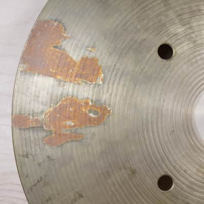 Zildjian 14" Flat Hats Hi Hat Cymbal Pair Vintage 1970s image 14