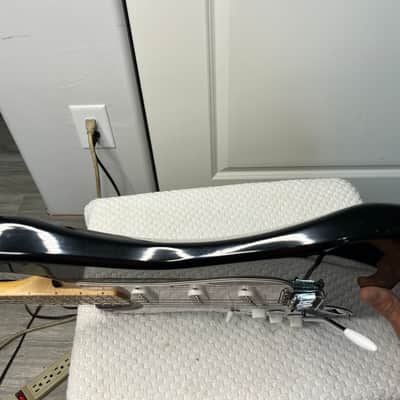 Left Handed, Rare, Vintage Samick Strat-style Electric guitar, made in Korea. image 8