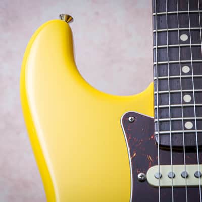 FENDER USA Custom Shop 59' Reissue Stratocaster NOS M/H "Grafitti Yellow + Rosewood" (2009) image 9