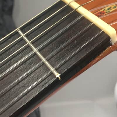 Vintage Jose Luis Velazquez Classical Nylon String Spanish Guitar Made in Mexico Solid Woods Original Case image 11