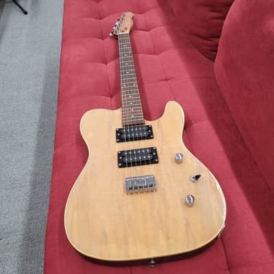 Unknown T-Style Parts Guitar HH - Natural image 5