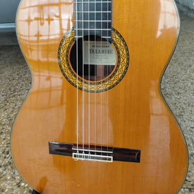 Takamine no.5 classical nylon strings guitar 1989 - Natural image 1