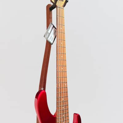 Sadowsky MetroExpress 24-Fret Modern Morado Board 5-String Electric Bass Guitar - Candy Apple Red image 7