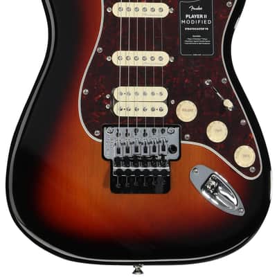 Fender Player II Modified Stratocaster HSS Floyd Rose Electric Guitar - 3-tone Sunburst with Rosewood Fingerboard image 1