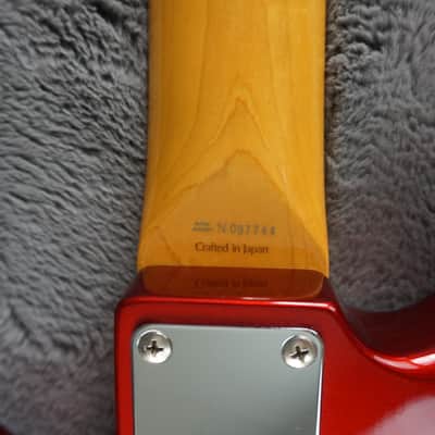 Fender JB62 Jazz Bass 1993 - Candy Apple Red - Japan - Rosewood Fretboard image 17