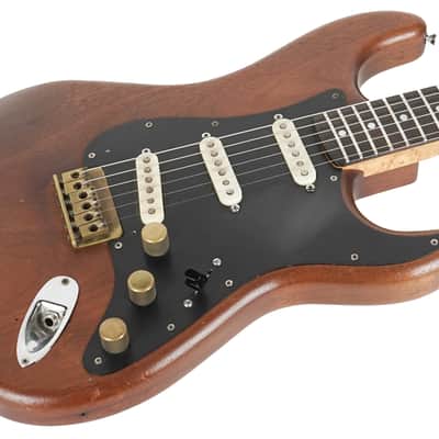 1970's Boogie Bodies S Style Hardtail W/ Birdseye Neck and '74 Strat pickups image 6