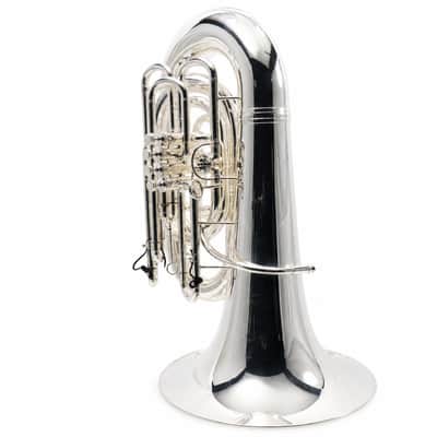 Eastman EBC832S Professional 4/4 CC Tuba in Silver Plate SN Y2500356 image 6