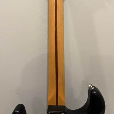2017 Fender Special Edition Noir Stratocaster HSS - Satin Black image 5