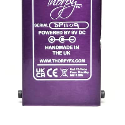 used ThorpyFX The Dane MKII Peter Honore Signature Overdrive / Boost Limited Edition, Excellent Condition! image 5