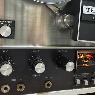 TEAC A-1250S Reel to Reel Tape Recorder – Serviced – Good Condition – AS IS image 3