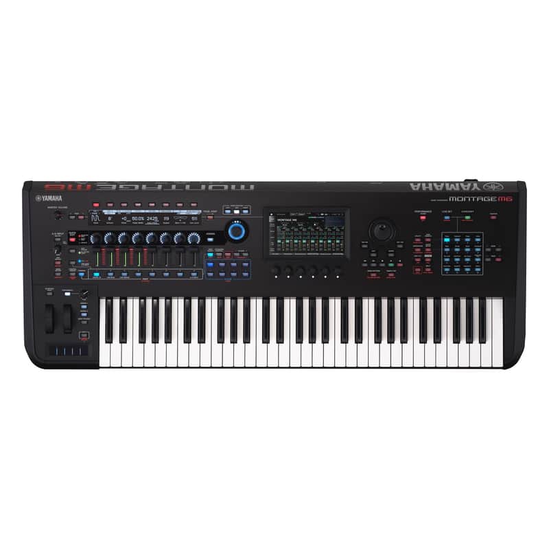 Yamaha MONTAGE M6 2nd Gen 61-key flagship Synthesizer with FSX action image 1