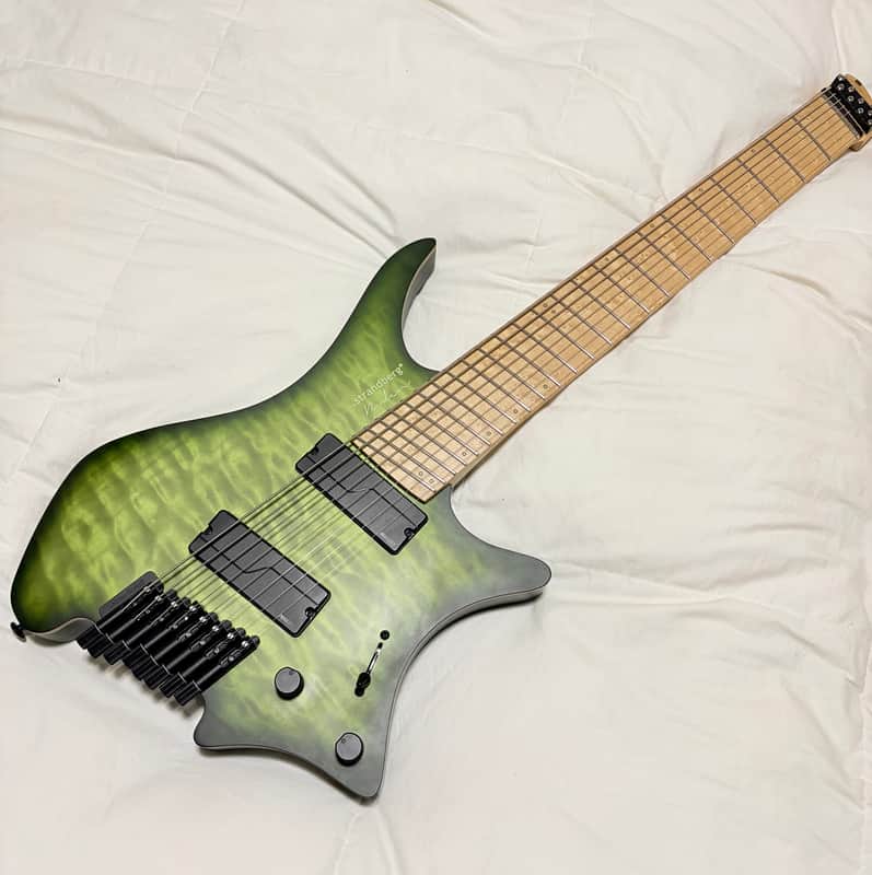 Strandberg Guitars Boden Original NX 8 2021 Earth Green image 1