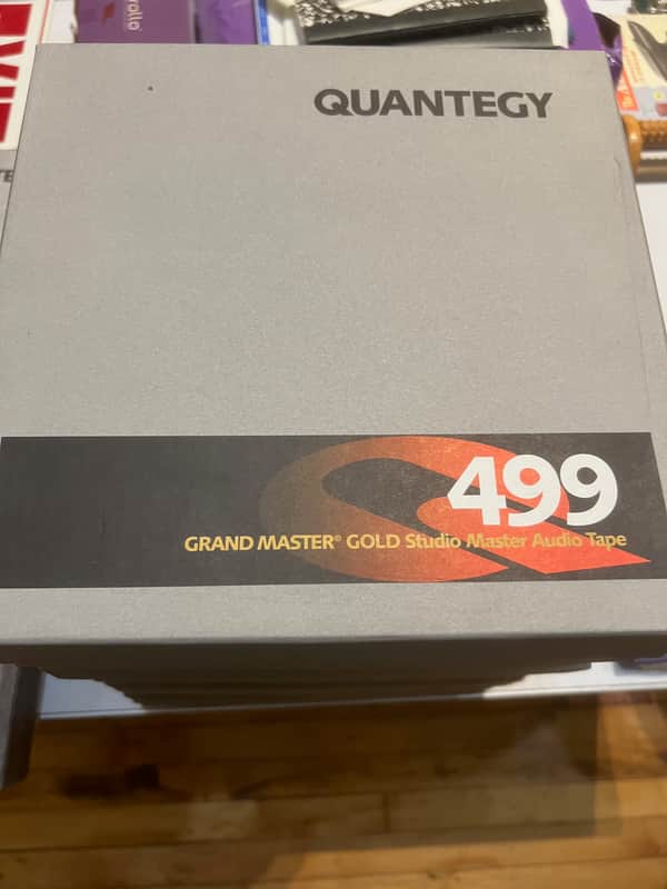 Quantegy GP9 1/2" blank reel to reel tape new sealed! 10.5" image 1