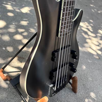 Schecter SLS Evil Twin-5 2019 - Present - Satin Black image 1
