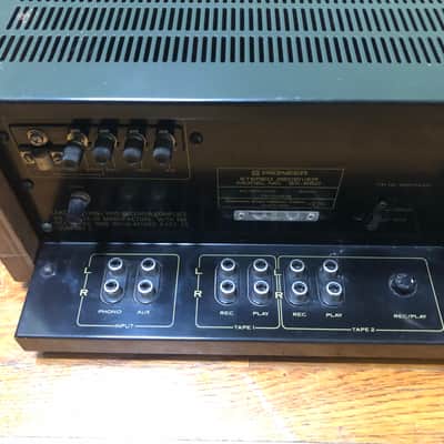 Silver Face Pioneer SX-650 Receiver 70's - Serviced! image 9