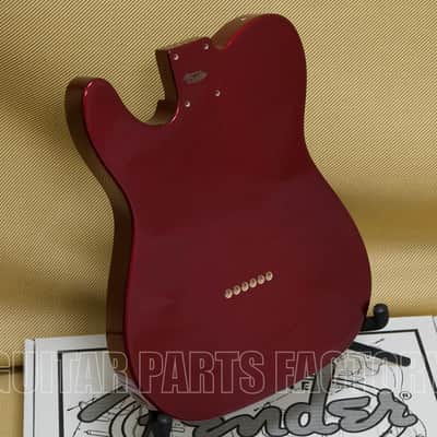 099-8006-709 Fender Candy Apple Red Vintage Bridge Mount Telecaster Body image 4