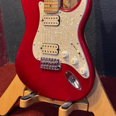 Fender Highway One Stratocaster Red with Kloppmann 59s Humbucker HH image 3
