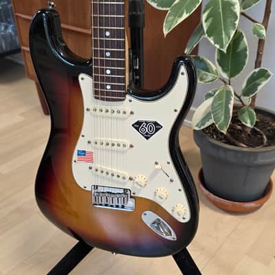 Fender American Stratocaster 60th Anniversary Diamond Edition 2006 Sunburst TIME CAPSULE CASE QUEEN! USA Limited Edition FSR Strat Guitar image 12