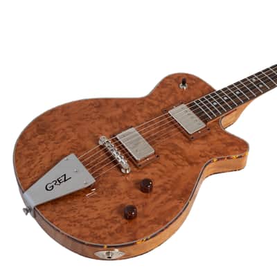 Grez Mendocino Custom, Burl Redwood Top, Ziricote Board, Lollar Imperial's NEW (Authorized Dealer) image 6