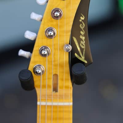 Kauer Guitars Custom David Gilmour Inspired Electroliner - Black image 5